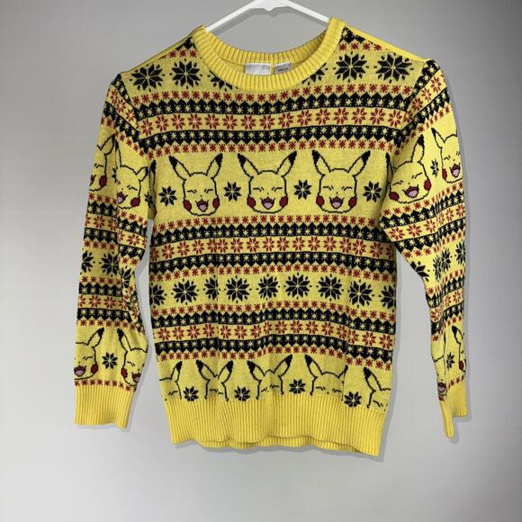 Pokemon Other - Pokemon Crew Neck Sweater - Kids Small